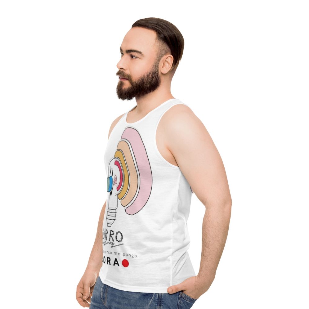 Curro Expo 92 Andalusian Light Bulb Unisex Tank Top - men side