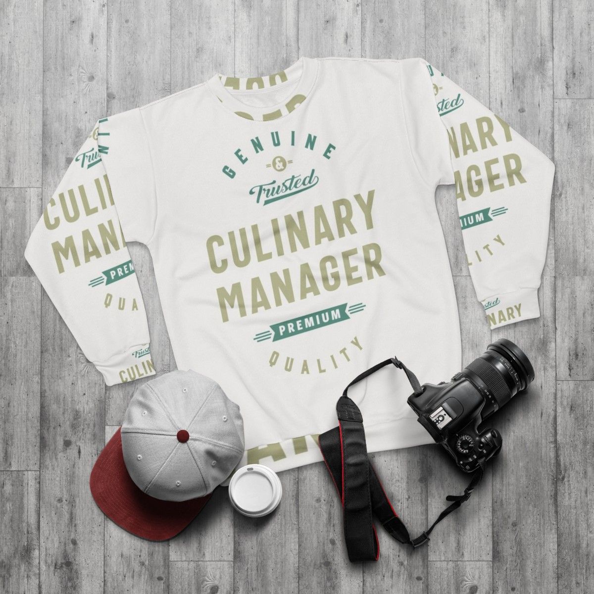 Culinary Manager Sweatshirt - flat lay