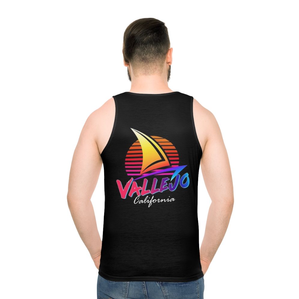 Vallejo California Retro Tank Top - men back