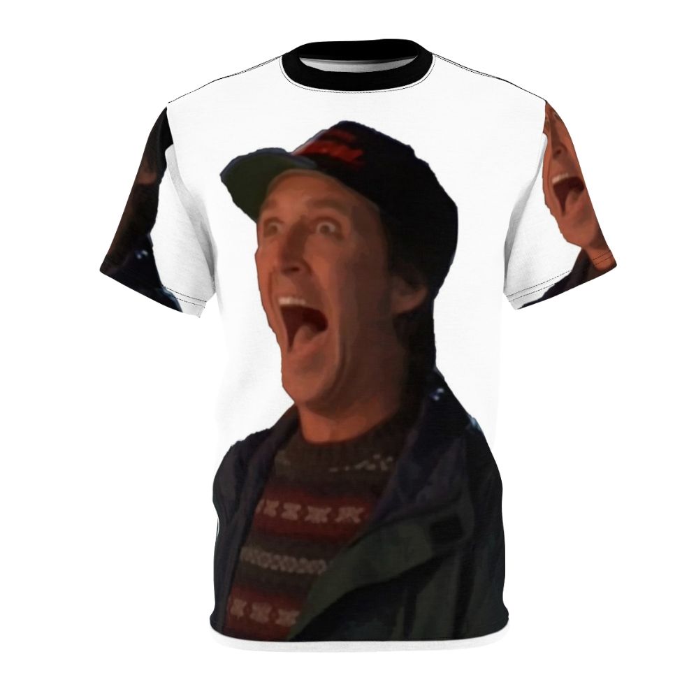 Funny t-shirt featuring the character Clark Griswold from the movie Christmas Vacation