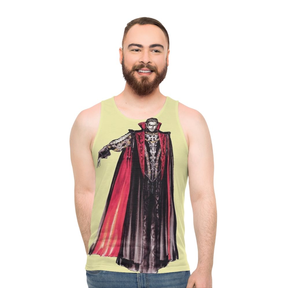 Castlevania Dracula Unisex Tank Top - men