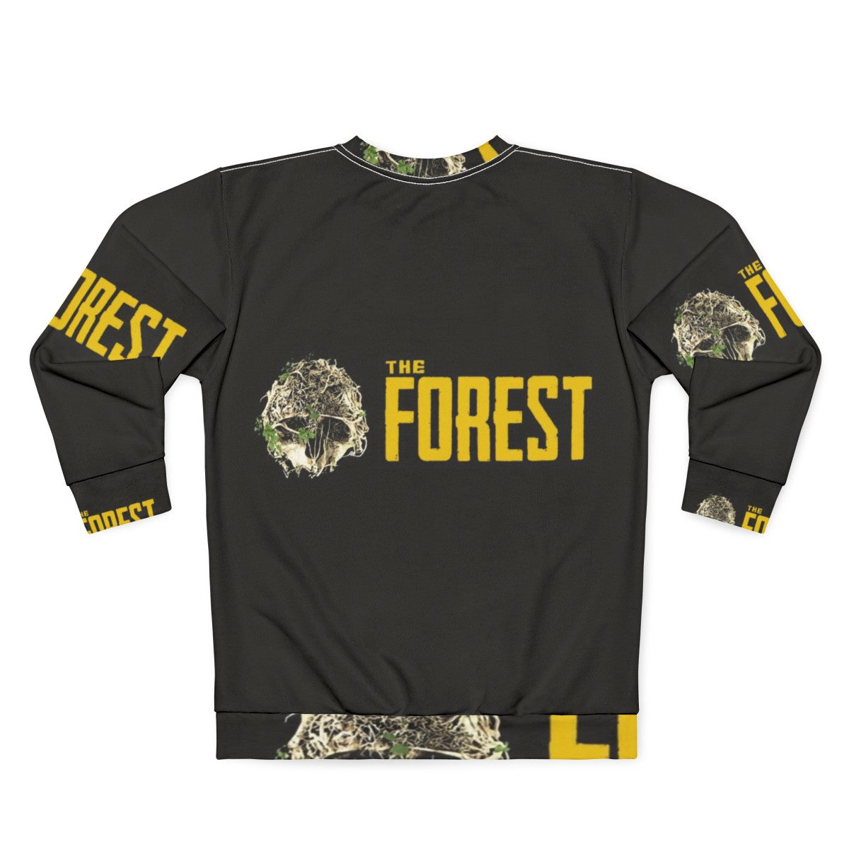 The Forest Game Survival Horror Themed Sweatshirt - Back