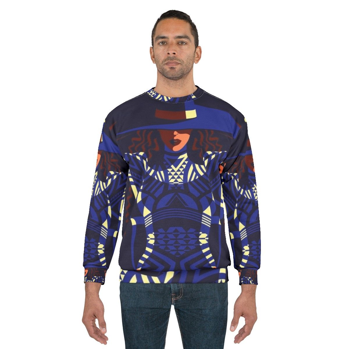 Beyoncé Graphic Sweatshirt featuring the iconic pop music artist - men