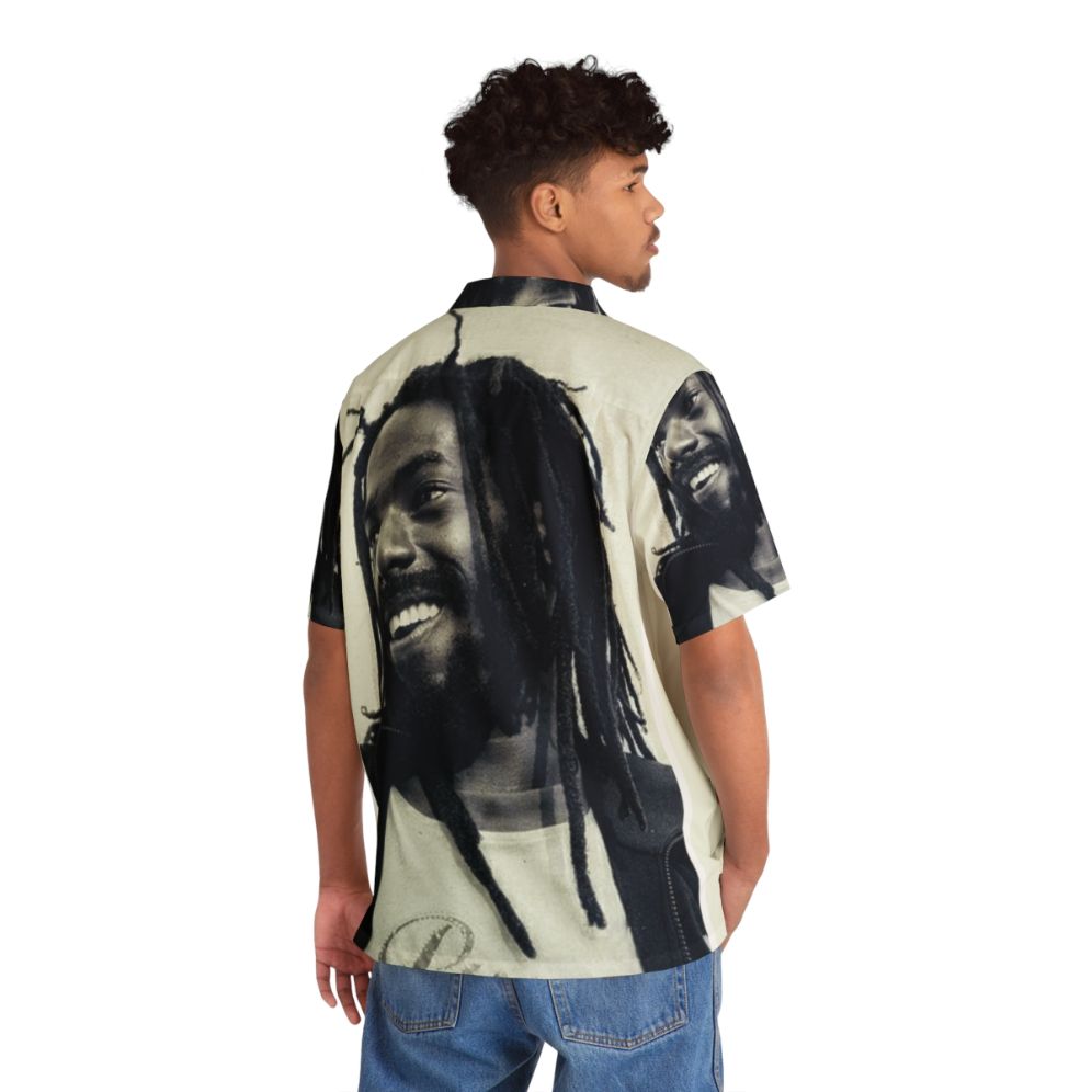 Buju Banton Hawaiian shirt with retro reggae music style - People Back