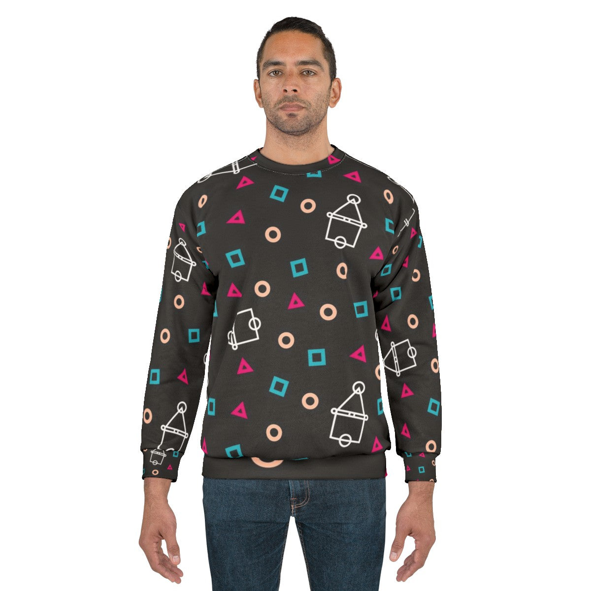 Squid Game Oversized Sweatshirt - men