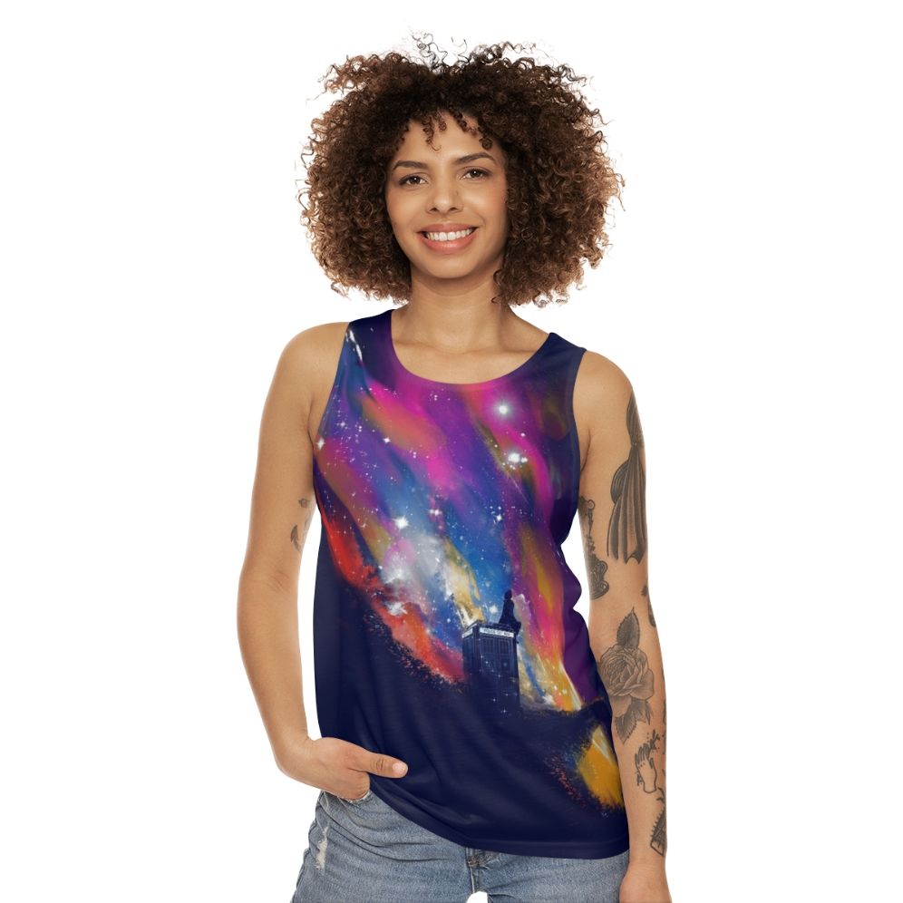 13th Doctor Unisex Sci-Fi Tank Top - women