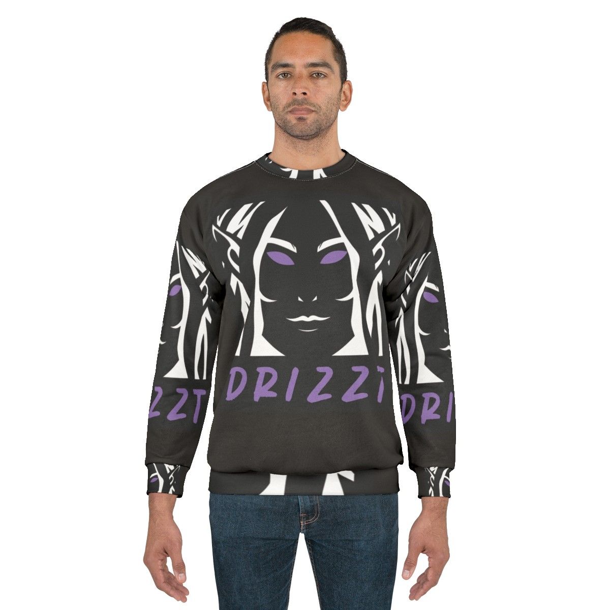 Drizzt Dark Elf Sweatshirt - men