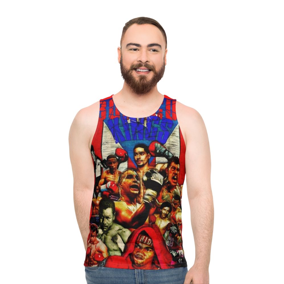 Boricua Kings Unisex Boxing Tank Top - men