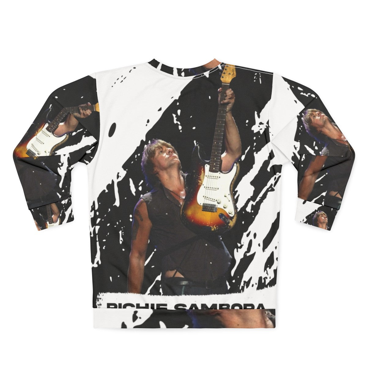 Richie Sambora Guitarist Sweatshirt - Back