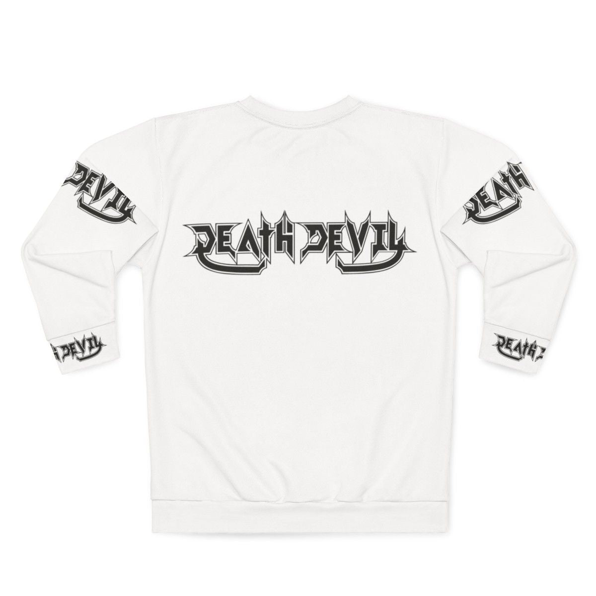 Death Devil Sweatshirt for K-On Anime Music Fans - Back