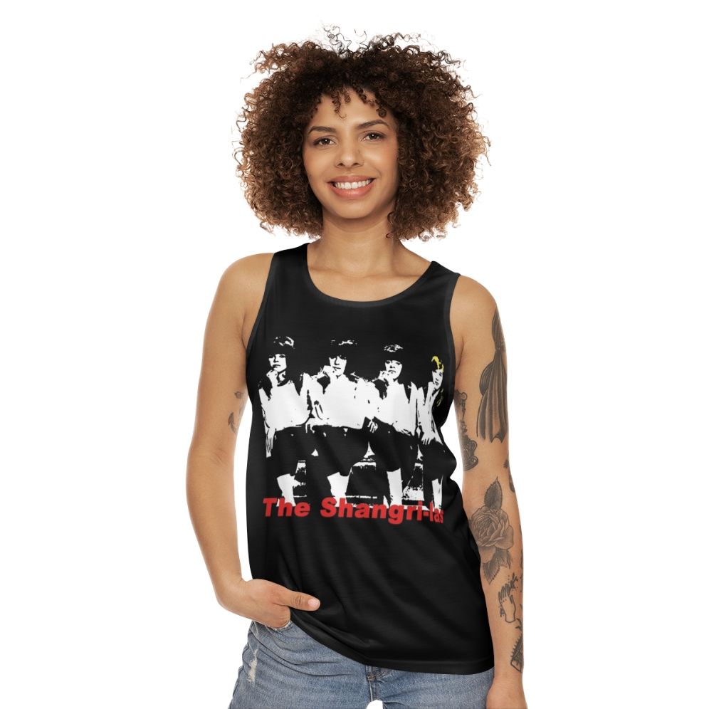 Unisex 'The Shangri-Las' Vintage Music Inspired Tank Top - women