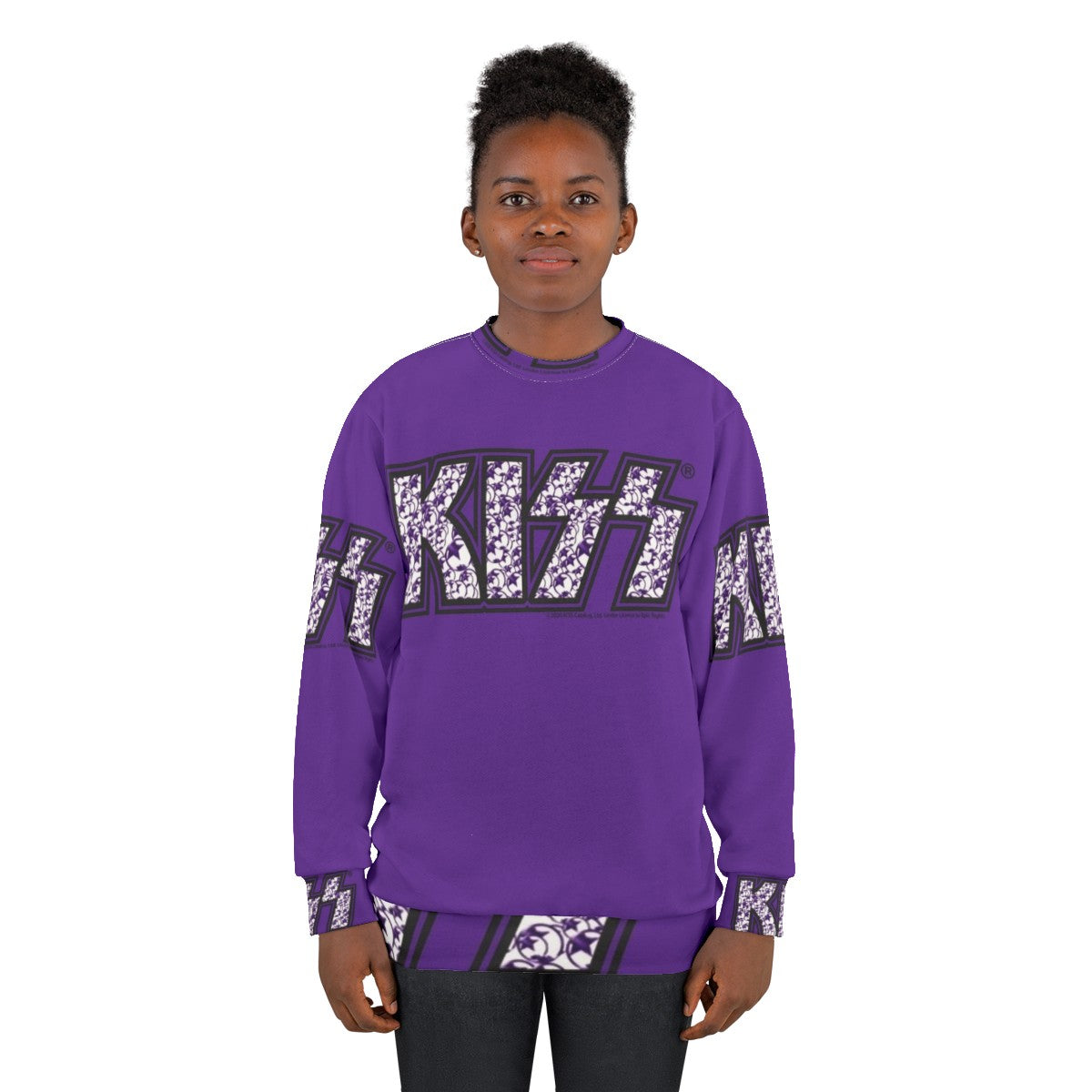 Kiss Starchild Logo Sweatshirt - women