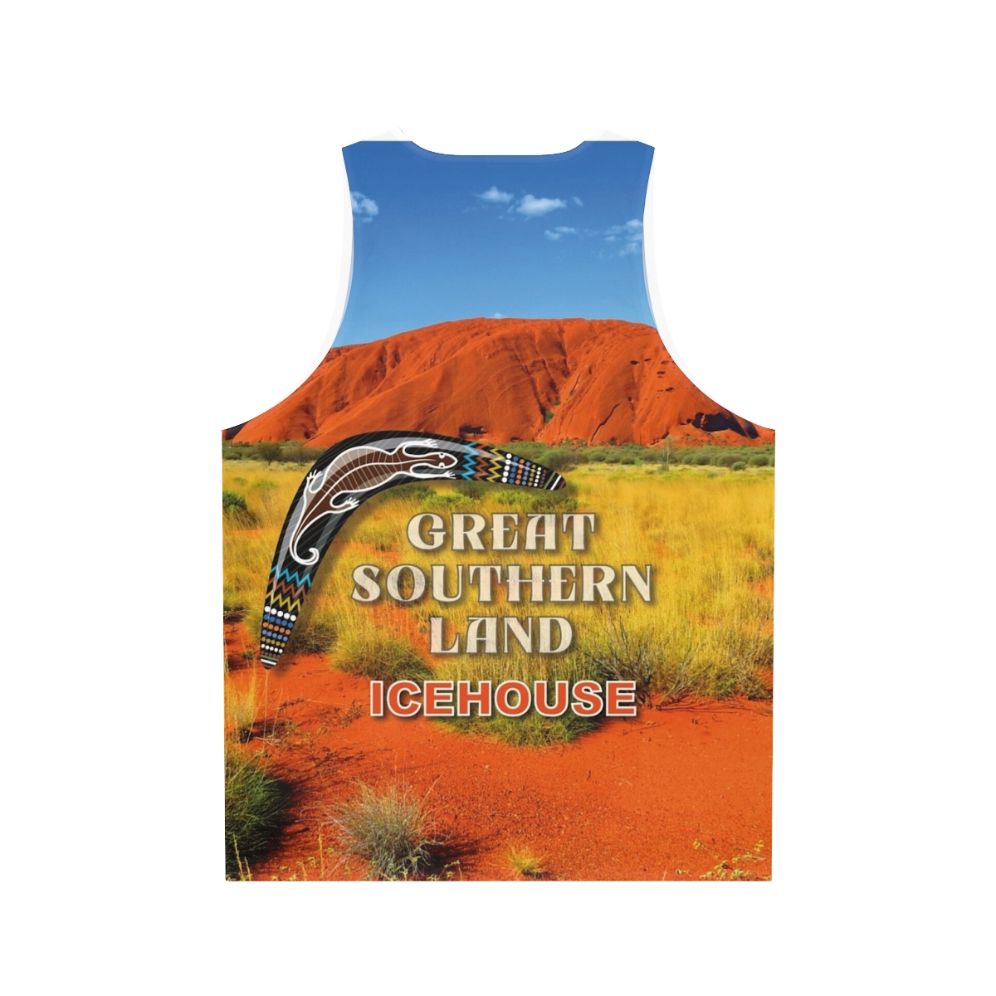 Unisex Tank Top featuring Great Southern Land Australian Band - Back