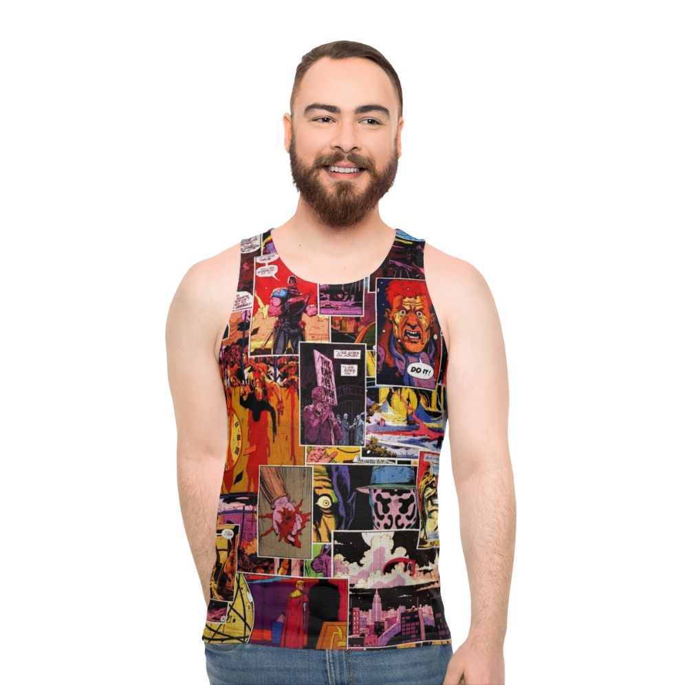 Watchmen Comic Book Superhero Unisex Tank Top - men