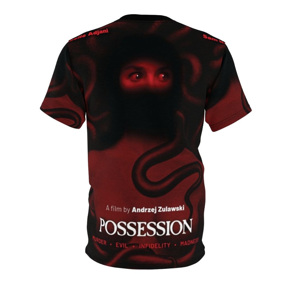 Possession 1981 inspired horror movie cult classic retro t-shirt - Back