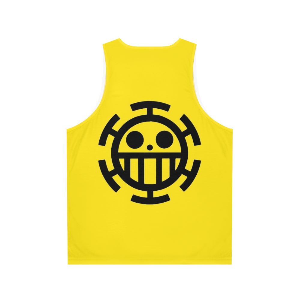 Trafalgar Law One Piece Anime Manga Cosplay Graphic Tank Top - Back