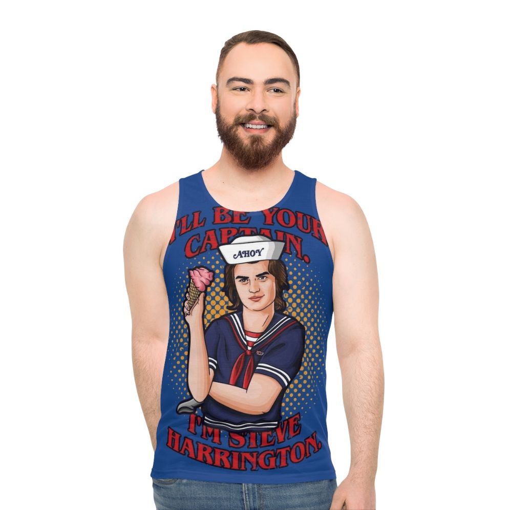 Stranger Things Steve Harrington Unisex Tank Top - men