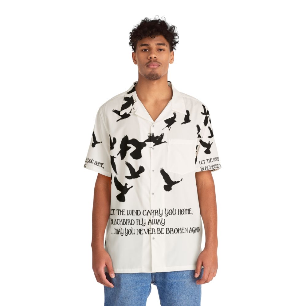 Blackbird Alter Bridge Lyrics Hawaiian Shirt - People Front