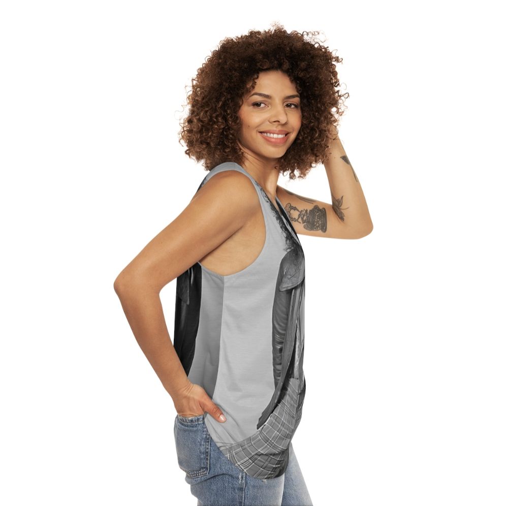 Marc Bolan Unisex Tank Top - women side