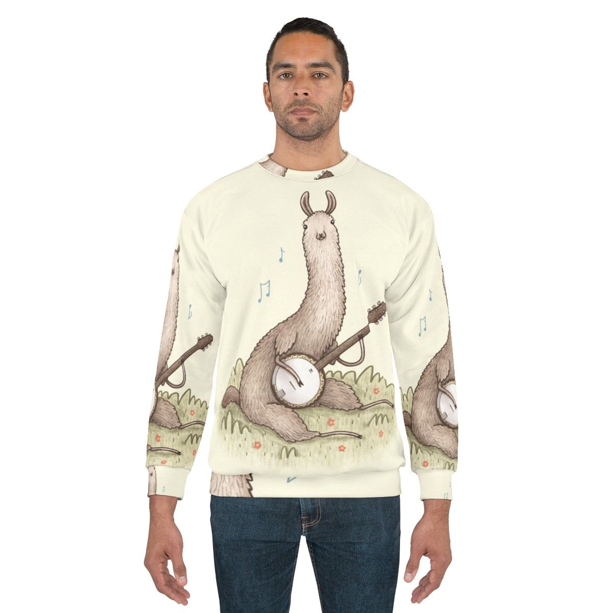 Banjo Llama Sweatshirt - men