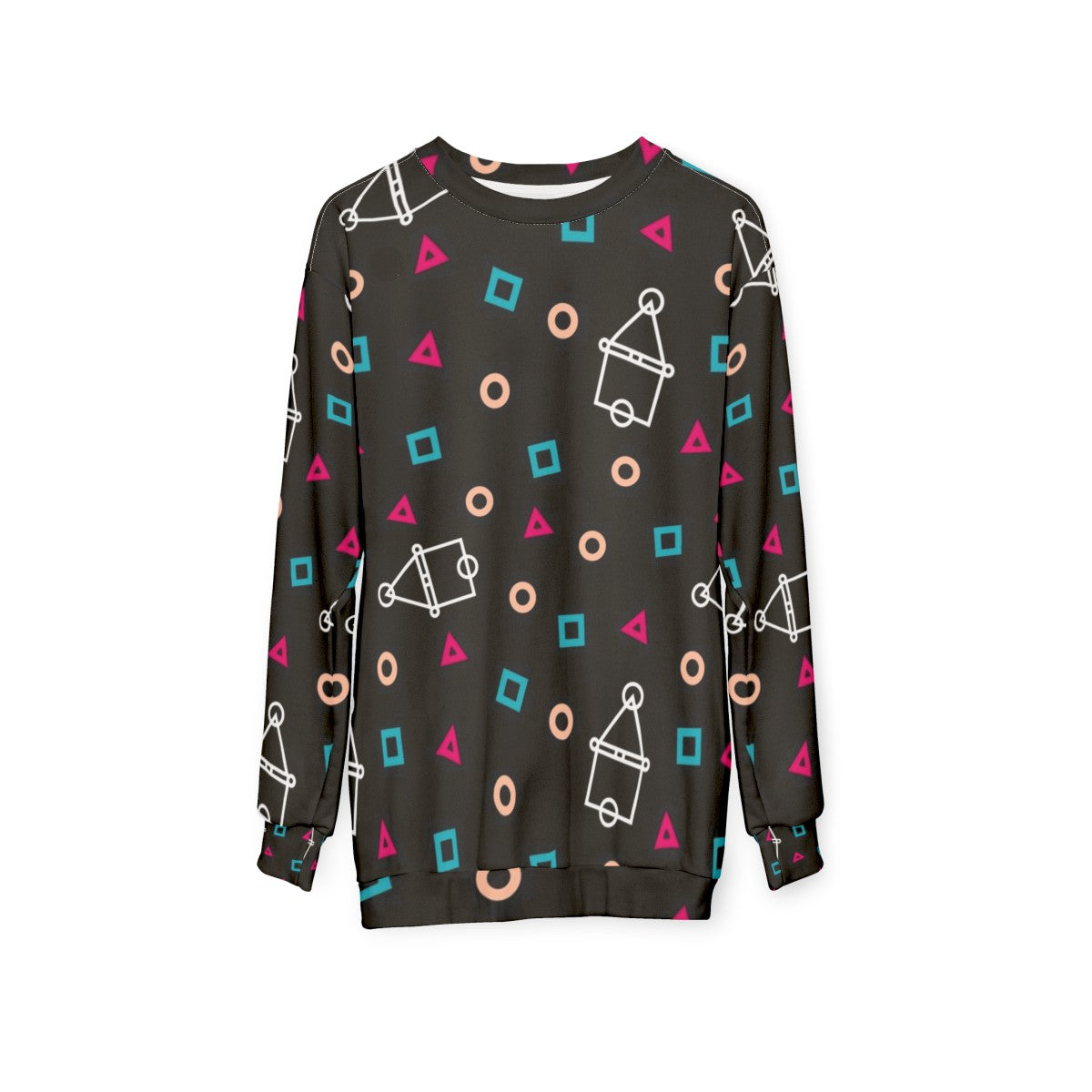 Squid Game Oversized Sweatshirt - hanging