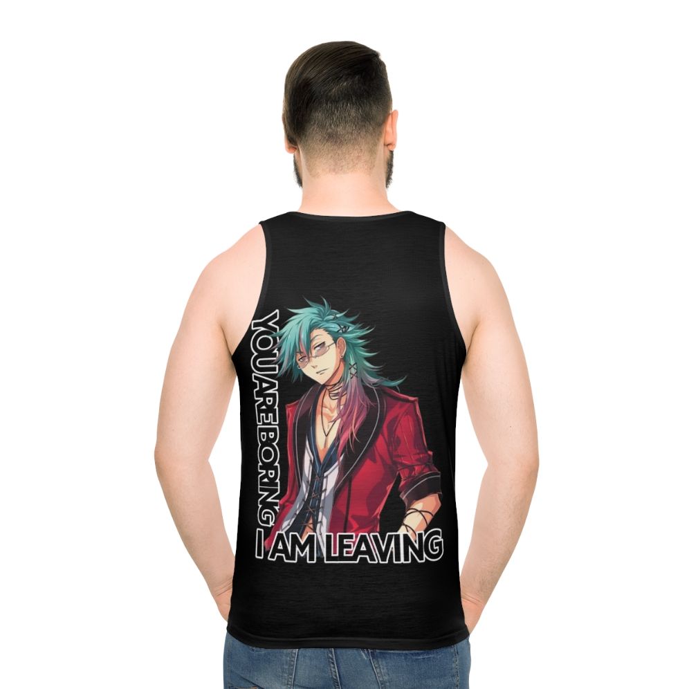 Trails of Cold Steel Unisex Tank Top - men back