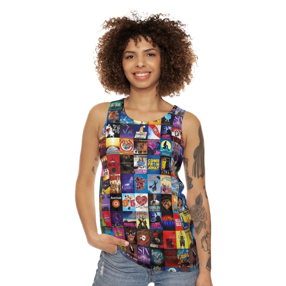 Broadway Theater Unisex Tank Top - women