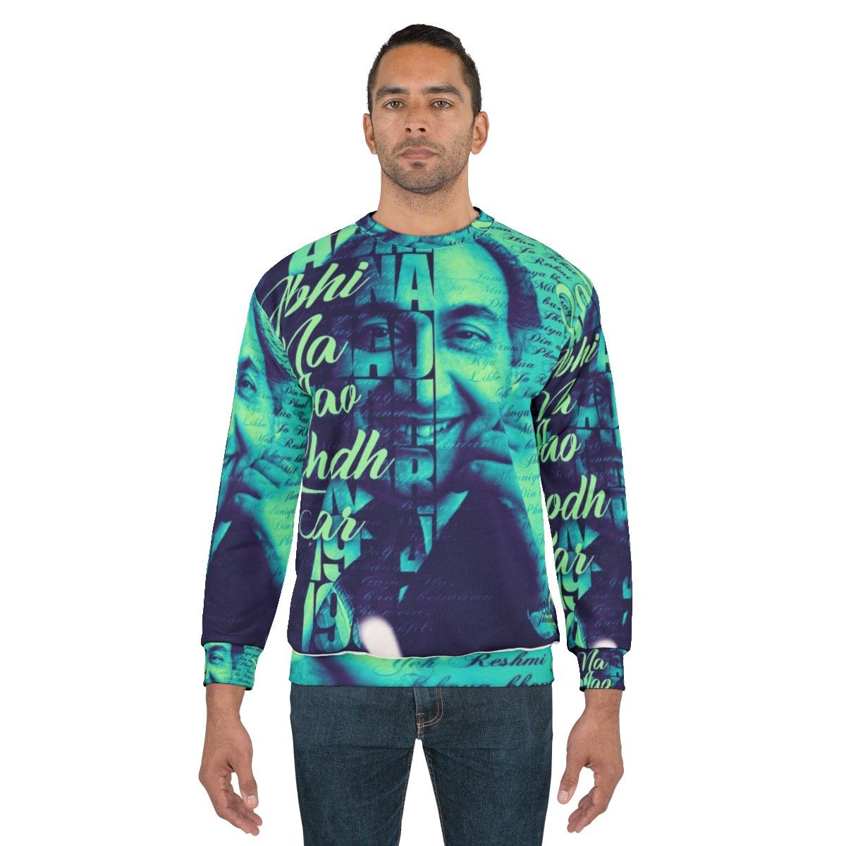 Mohd Rafi Legendary Bollywood Singer Sweatshirt - men