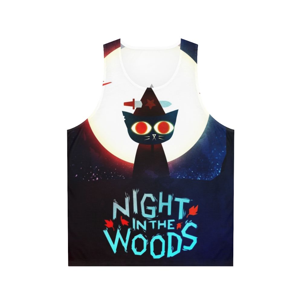 Witch dagger unisex tank top featuring Night in the Woods horror theme