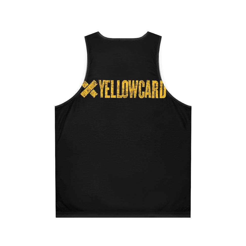 Yellowcard Unisex Tank Top - Back