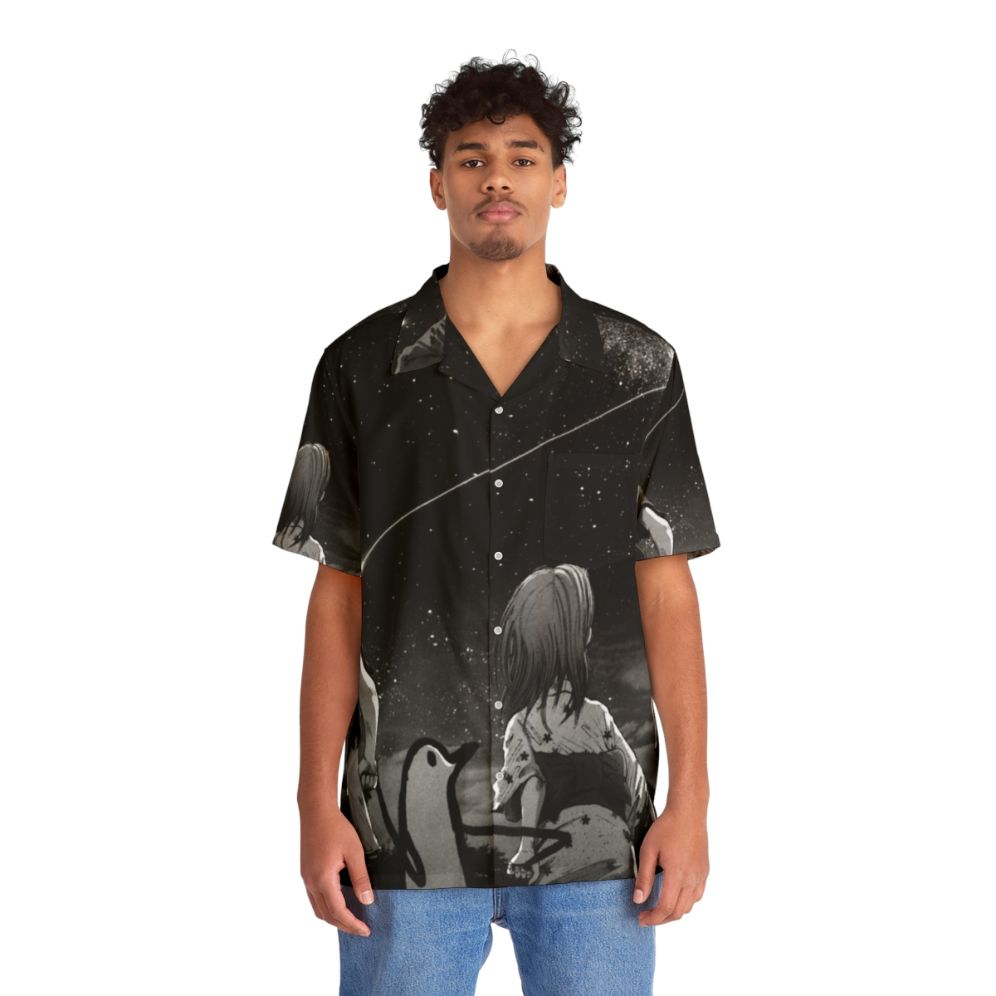 Oyasumi Punpun Milky Way Hawaiian Shirt - People Front