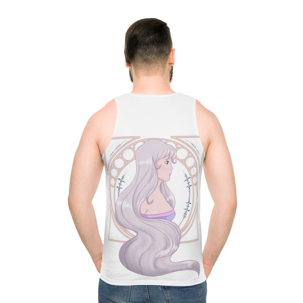 The Last Unicorn Lady Amalthea Unisex Tank Top - men back