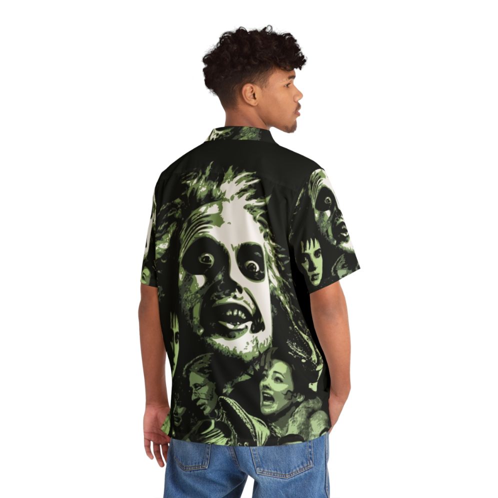 Beetlejuice Hawaiian Shirt 2 with Retro 90s Movie Theme - People Back