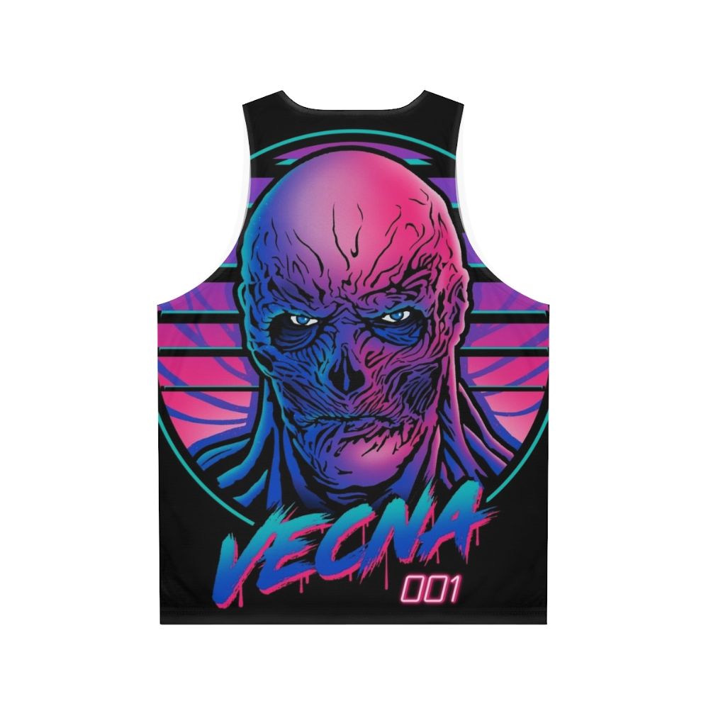 Retro Vecna horror fantasy tank top - Back