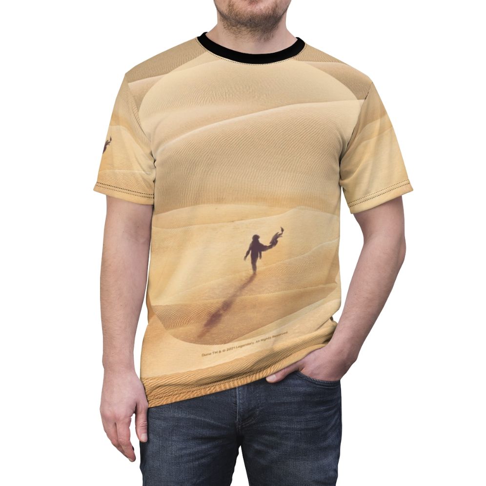 Dune Arrakis fan art design t-shirt - men front