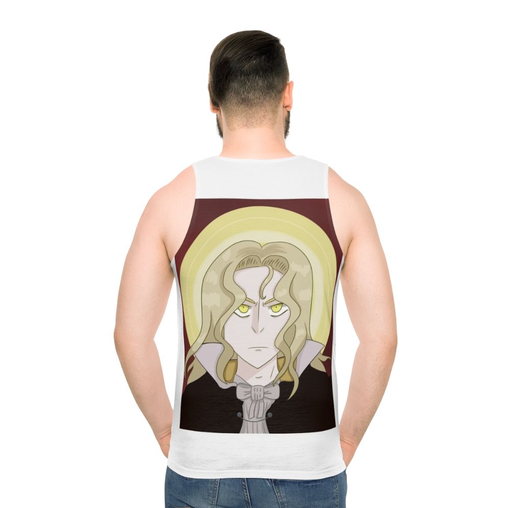 Alucard Vampire Castlevania SOTN Unisex Tank Top - men back