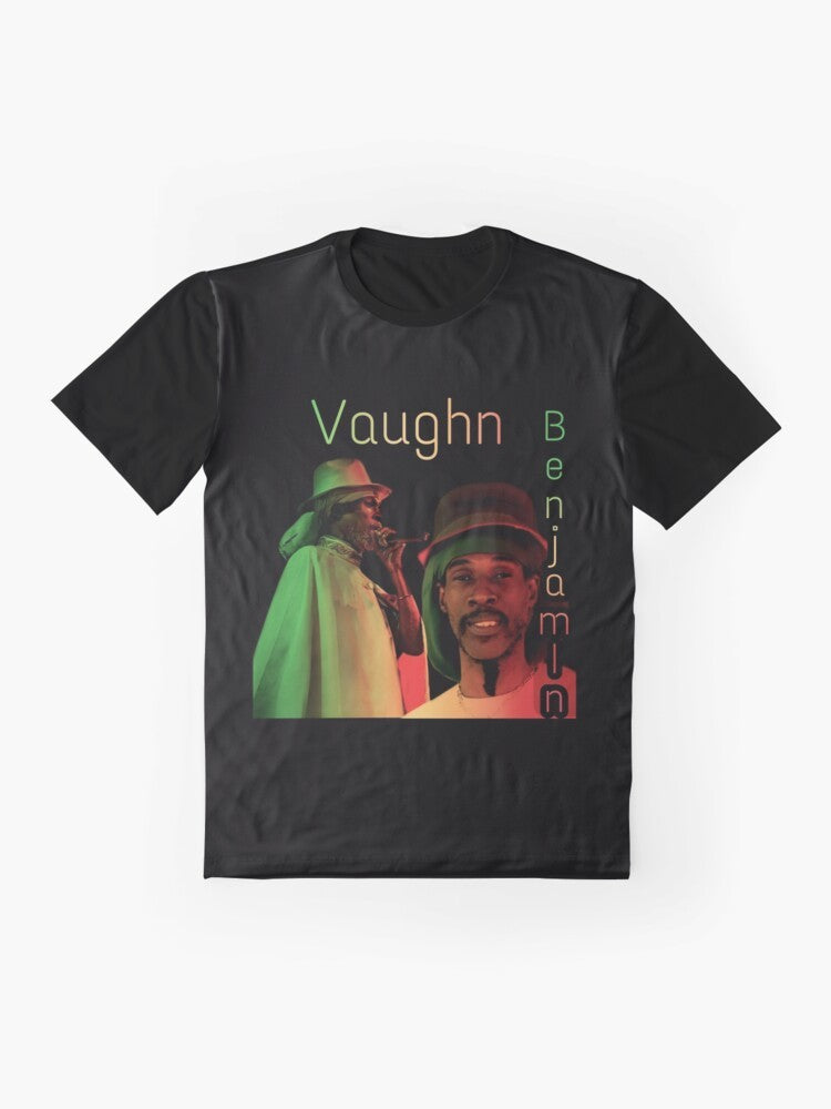 Vaughn Benjamin Midnite Reggae Graphic T-Shirt - Flat lay