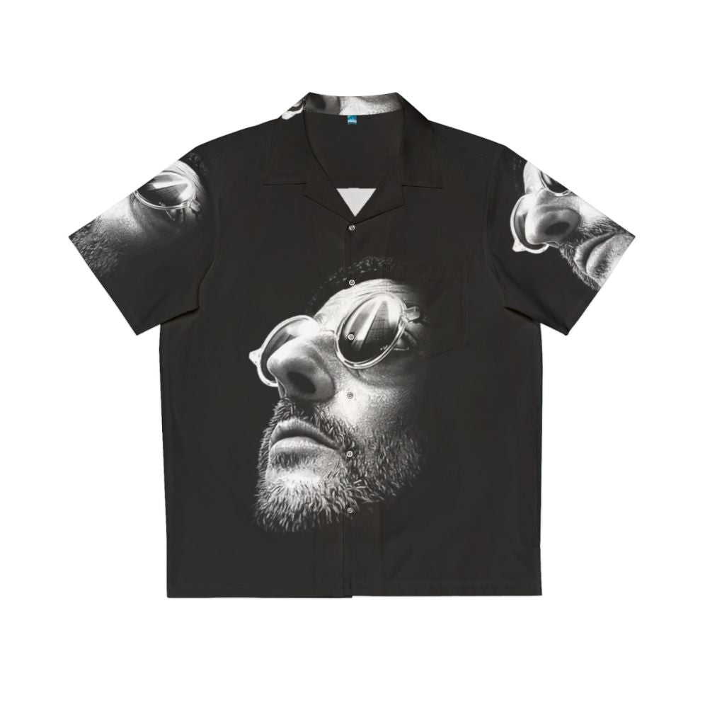 Retro "Leon: The Professional" Hawaiian Shirt with Artwork