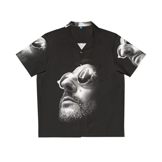 Retro "Leon: The Professional" Hawaiian Shirt with Artwork