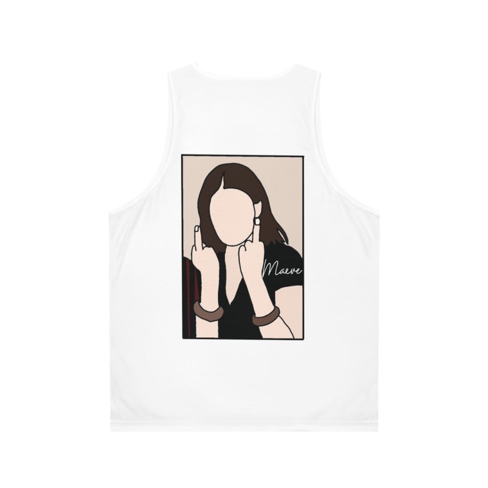 "Maeve Wiley Unisex Tank Top - Sex Education Netflix Merchandise" - Back