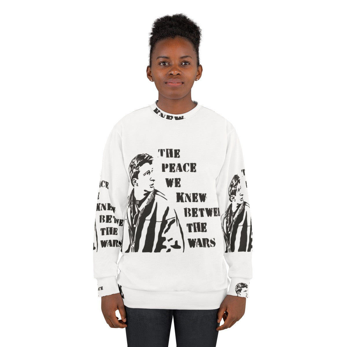 Billy Bragg "Between The Wars" Protest Song Sweatshirt - women