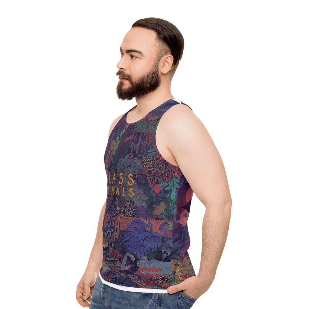 Glass Animals Zaba Unisex Tank Top - men side