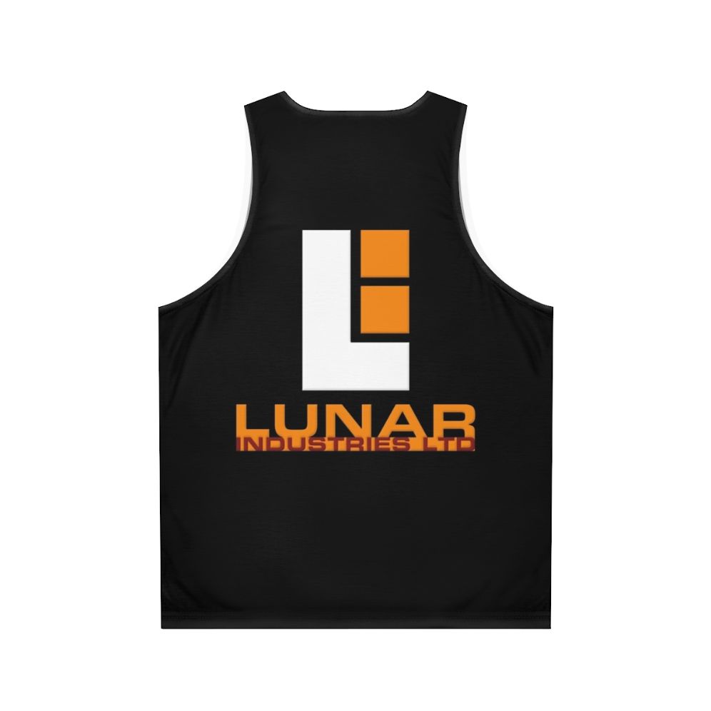 Lunar Industries Unisex Moon Inspired Tank Top - Back