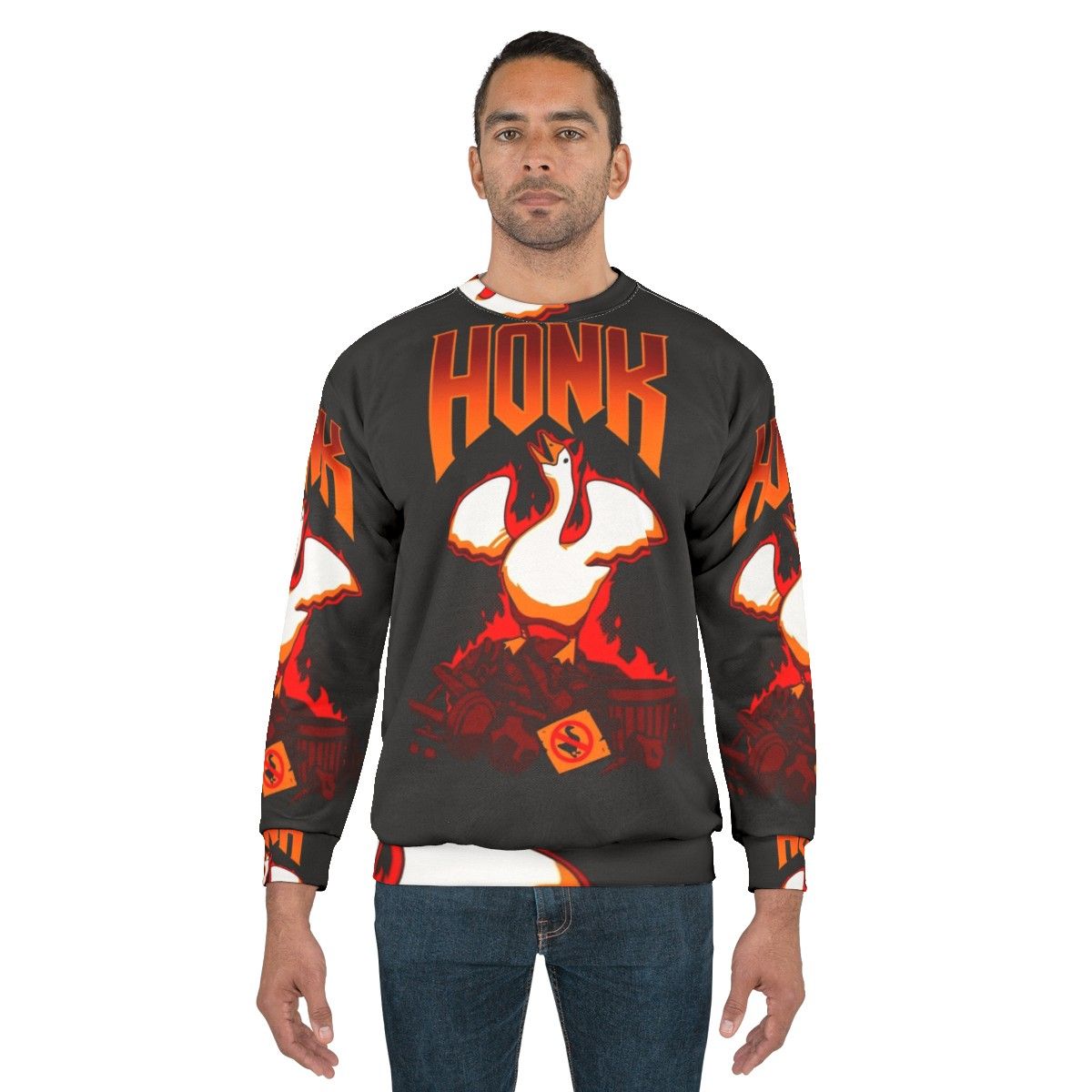 Honk Goose Videogame Sweatshirt - men