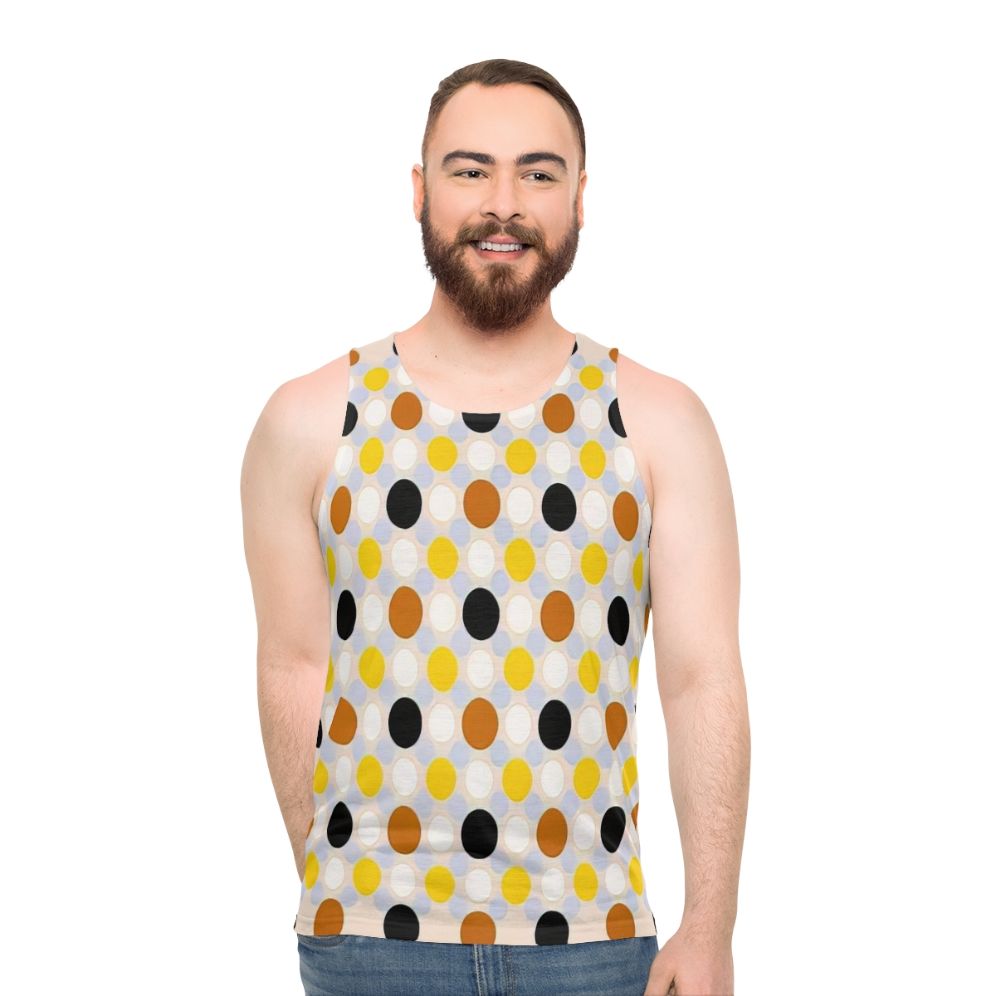 Rivet Lilt Abstract Art Geometric Tank Top - men