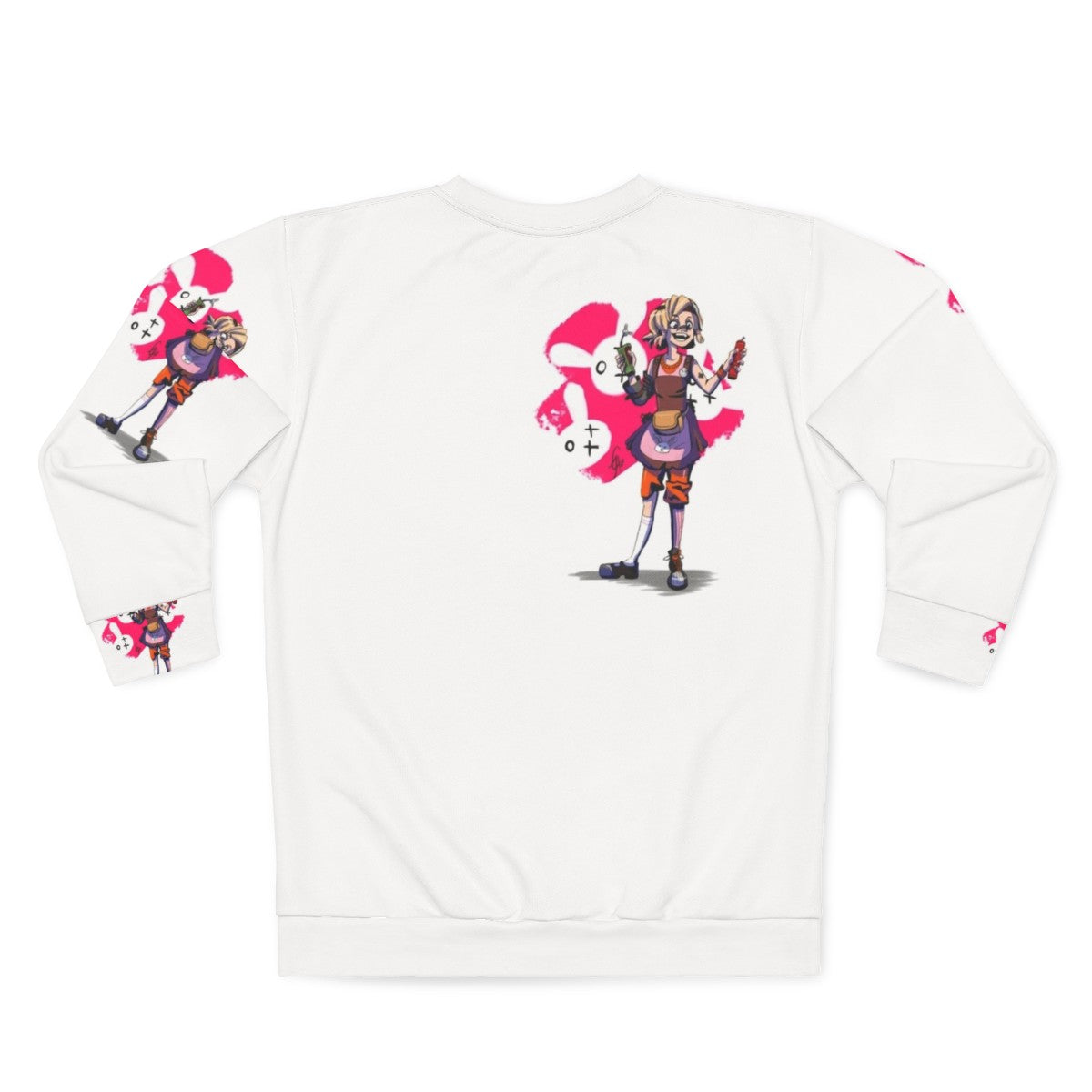 Borderlands 2 Tiny Tina Sweatshirt - Back