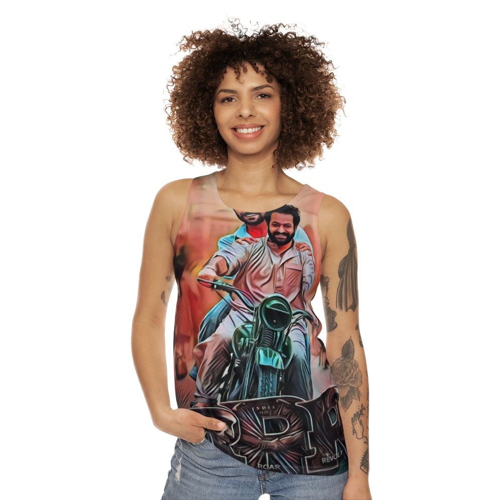 RRR Movie Unisex Tank Top - women