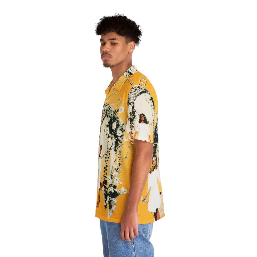 Retro Hawaiian shirt with punk rock-inspired design - People Left