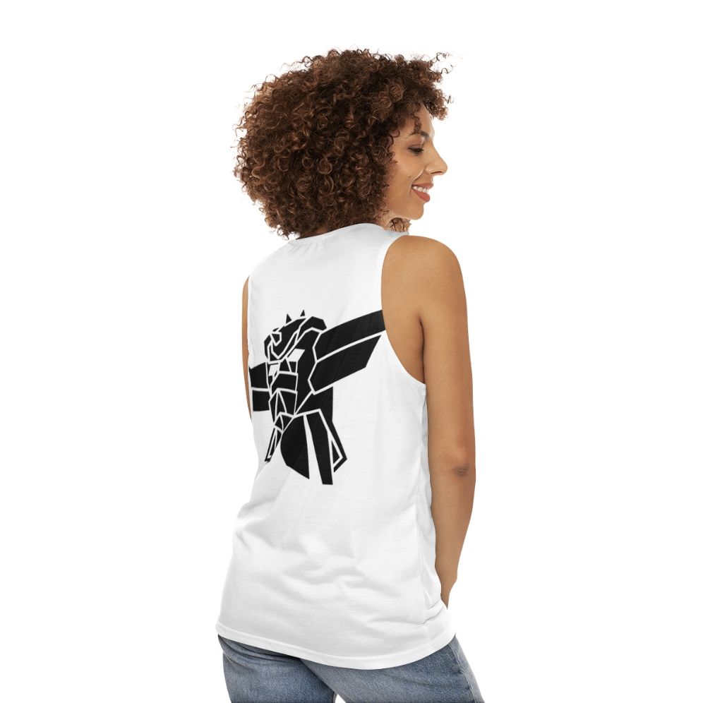 Goldorak Unisex Tank Top - women back