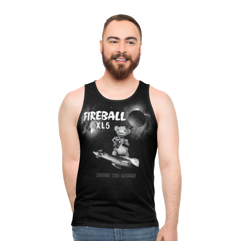 Zoonie The Lazoon Unisex Casual Tank Top - men